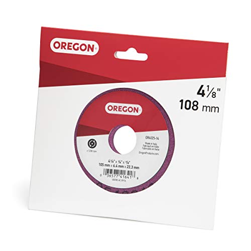 Oregon OR4125-14A Grinding Wheel for Saw Chain, 4-1/4-Inch by 1/4 Inch