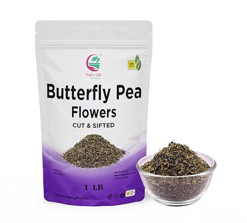 Butterfly Pea Flower Tea 1 LB (1000+ Cups) | Cut