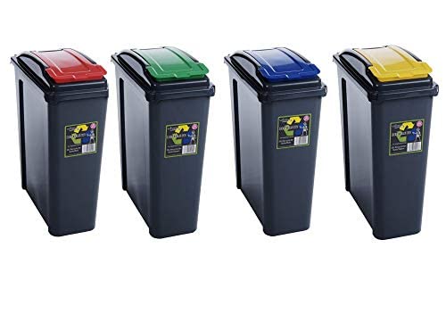 jms-we-create-smile-set-of-4-25l-litre-plastic-indoor-slimline-bin