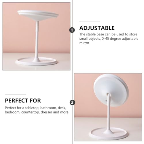 Espejo de maquillaje portátil con LED ajustable Amosfun miniatura 7