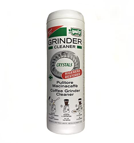 Puly Grind Bio-Kaffeemühlenreiniger Kristalle Puly Grind 405 g hergestellt in Italien