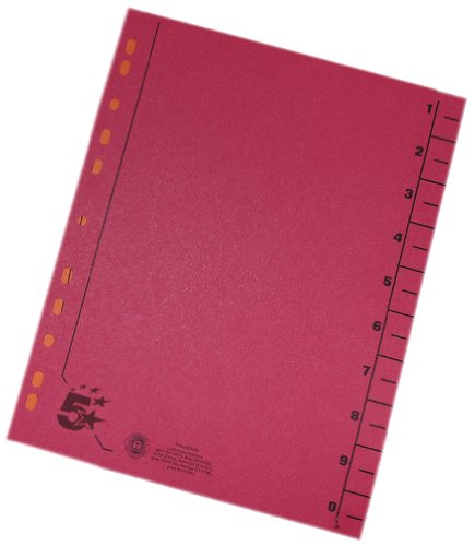 5 Star 914743 - Separatori in cartoncino RC, 230