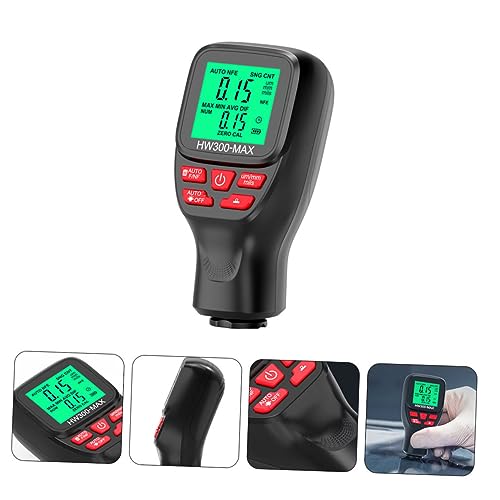 Medidor digital de grosor de recubrimiento automotriz ULTECHNOVO con pantalla LCD de fondo iluminado para mediciones precisas, diseño ligero para inspección de pintura de autos y autos usados miniatura 5