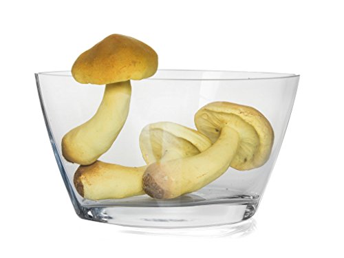 Cuenco ovalado de cristal de 20 cm de largo y 12 cm de largo | Boat Shape Hera