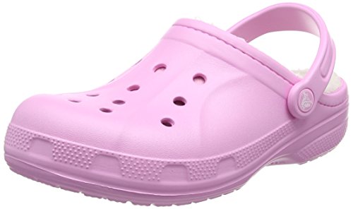 Crocs Women's Clogs, Pink Carnation Oatmeal, 6 UK Men/ 7 UK Women