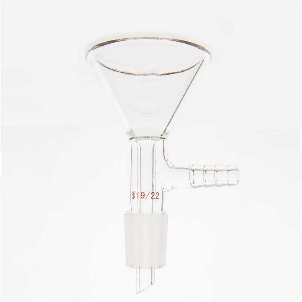 Vetreria da laboratorio Imbuto di macinazione Φ50mm Φ75mm Φ90mm Giunto maschio 14/20 19/22 24/40 Imbuto in vetro borosilicato(F751990)