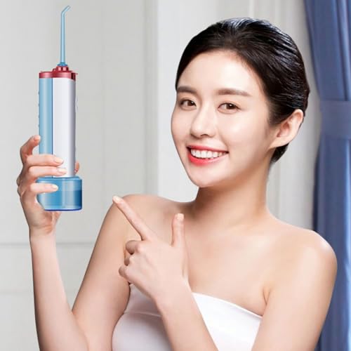 Professionelles Munddusche Dental Kit: Abnehmbare, wiederaufladbare Handwasserseide, waschbar – Bild 5