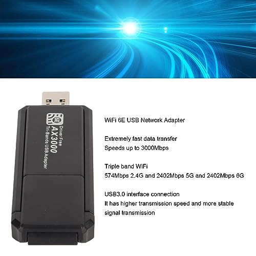 WiFi 6E USB Network Adapter, USB 3.0 WiFi Card - Image 3