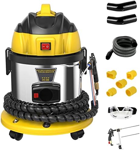 CATUDIY Intake Pipe Valve Cleaner Machine for Car Engine Fuel System Cleaners, Fuel Cleaning Tool Automotive Engine Carbon Deposit Cleaner 110V Valvetronic System Walnut Powder Sand Carbon Deposition