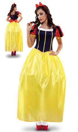 Yuppiyei DISFRAZ DE BLANCANIEVES - TALLA ÚNICA M/L