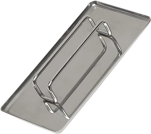 Ateco Fondant Smoother with Handle and Square Ends, Stainless Steel