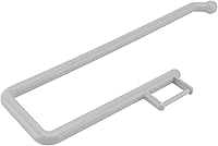 Vista 1 de Housoutil 1 soporte para rollo de papel higiénico mate funcional sobre el tanque, estante de papel para baño, sin perforaciones, elegante soporte