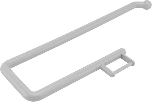 Housoutil 1 soporte para rollo de papel higiénico mate funcional sobre el tanque, estante de papel para baño, sin perforaciones, elegante soporte