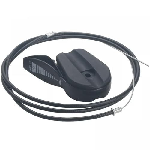 FiTspi Kit universal de palanca de control de interruptor de cable del acelerador de 65 pulgadas para cortacésped eléctrico de gasolina