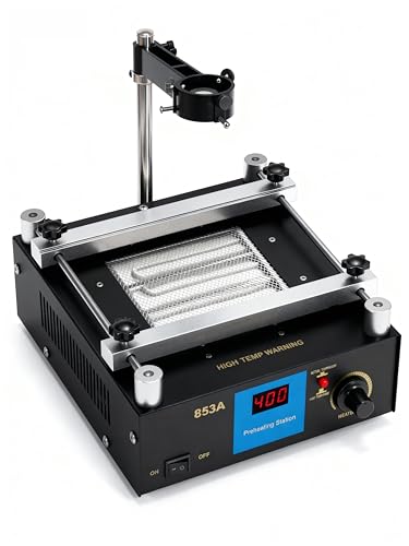 853A BGA Rework Station with Preheating Oven and Hot Air Gun