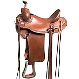 HILASON Western Hand Tooled Wade