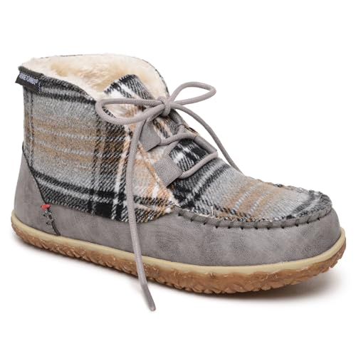 Chaussons en daim femme Minnetonka Torrey, parfaits pour vos moments cocooning à la maison