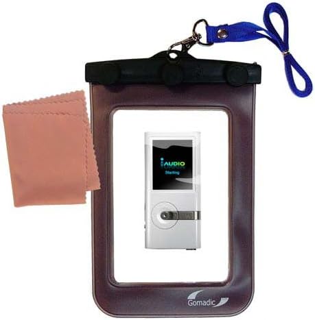 Underwater case for The Cowon iAudio U5 - Weather and Waterproof case Safely Protects Against The Elements