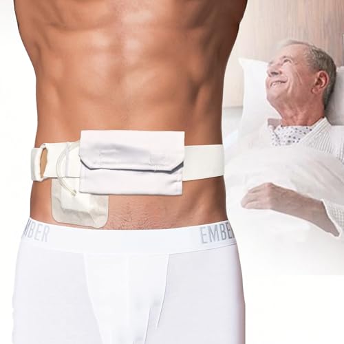 Breathable Peritoneal Dialysis Belt, Peritoneal Dialysis Belt, Catheter Holder Accessories for Stomach, G-Tube J Feeding Tube Peg Holder for Women Men