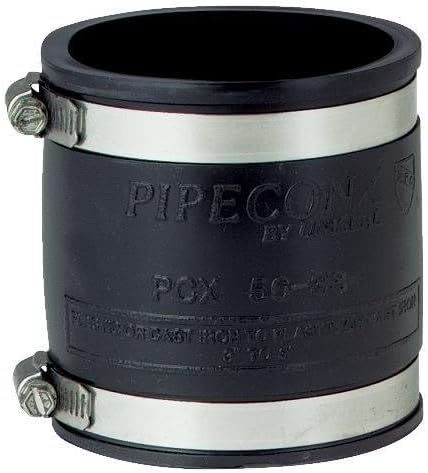 (1)-Flex Replacement for Replacement for Fernco Rubber Boot 3" PVC Plastic Pipe Connector Coupling Coupler