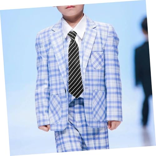 BESPORTBLE Necktie Stylish Costume Accessory for Parties and Formal Events Comfortable Classic Striped Design for Weddings and Casual Outings3