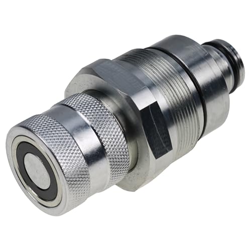 Image of V1311-77150 Hydraulic Female Flat Face Quick Coupler 48mm Compatible with Kubota SSV65 SSV65PC SSV75 SSV75PC SVL95-2SC SVL65-2