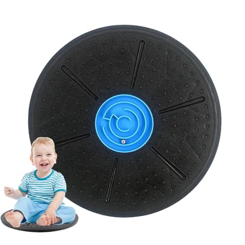 Balance Board - Wobble Board | 360 Rotation Non-Slip Fitness Exercise Trainer Portable Core Stability Trainer Wobble Pad for Full Body Exercises Physical therrapy Training Tool