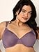 Smart & Sexy Women's Silky Smooth Demi Unlined Underwire Bra Vintage Plum 38D