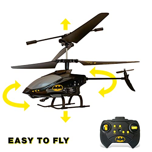 Mondo Motors - Batman Rc Helicopter - 2X Channel - 63700, Azzurro/Nero, Unica - 5