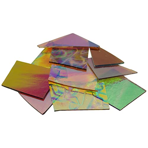 1/4 Lb CBS Crinklized Scrap On Thin Clear - 90 Coe