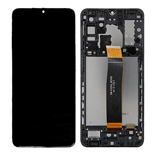 for Samsung Galaxy A32 5G Screen Replacement Frame SM-A326 A326U A326U1 LCD Touch Screen Digitizer +Frame Assembly Ygpmoiki