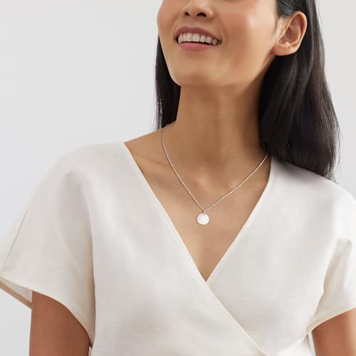 Silpada 'Satellite' Pendant Necklace in Sterling Silver, 16" + 2"4