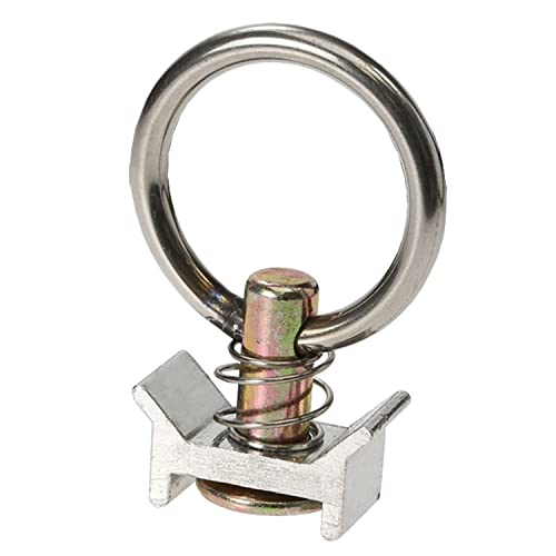 Us Cargo Control 6 Piece Aluminum L-Track Tie Down System, Includes L-Track Rails And Single Stud Fittings For Easy Installation, Versatile Trailer Tie Down System For Motorcycles, Atvs And More #TOP1