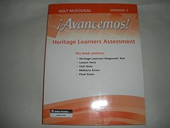 Paperback Heritage Learners Assessment (Avancemos!, Level 1a) (Spanish Edition) [Spanish] Book