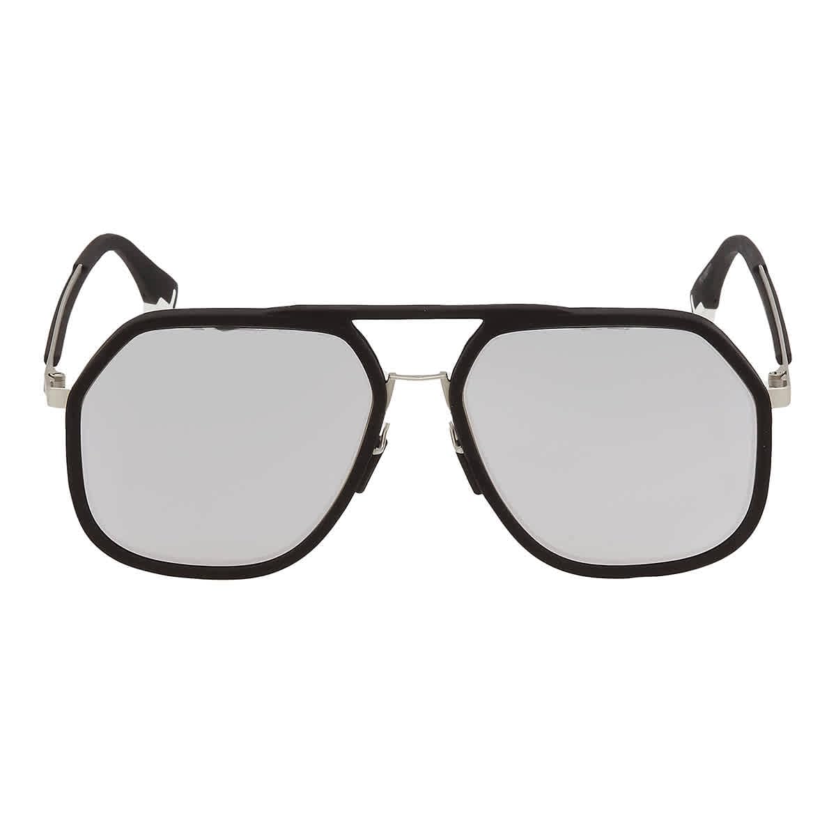 FENDI Smoke Mirror Navigator Men's Sunglasses FE40041U 02C