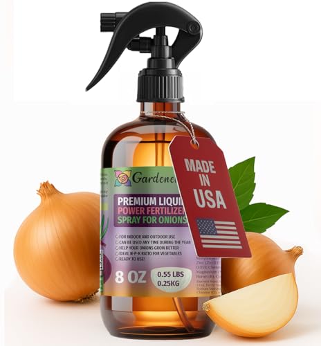 Liquid Power Onion Fertilizer Spray – Ready-to-Use Liquid Plant Food Mist for Onion – Premixed
