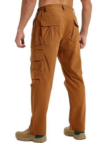 MOURCE Tactical Pants for Men Ripstop - Water Resistant Mens Hiking Pants Lightweight Quick Dry Cargo Pants with 9 Pockets2