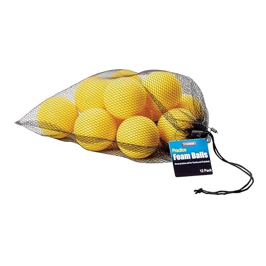 Tourna 12 Pack Foam Balls 12 Pack