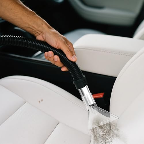 2 Stück Sprühextraktionsdüse, Polsterdüse Sprühsauger, Nasssauger Düse, Nasssauger Aufsatz Transparent, 38MM Staubsauger HanddüSe, für die Autopflege Sofa Steppung Düse Nasssauger