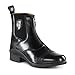 B Vertigo Jupiter Women's Soft Leather Front-Zip Equestrian Paddock Boots