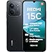XIAOMI Redmi 15C - Smartphone de 4+128GB, Cámara Dual con IA de 50 MP, Pantalla inmersiva de 6,9" 120 Hz, Potente procesador octacore, Carga rápida de 33W, Cargador no Incluido, Negro (Versión ES)