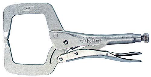 Irwin 3-3/8 in. x 2-5/8 in. D Steel Locking C-Clamp 1000 lb. capacity Silver 1 pc.