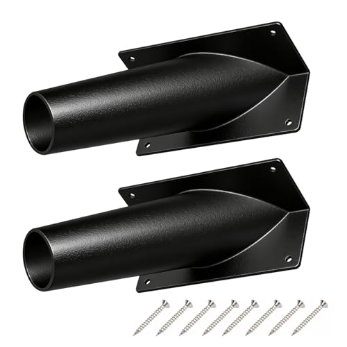 Bat Exclusion Device Door One Way 90 Degree Connection Bat Removal Cone Bats Excluder Reusable Tool Bats Remove Deterrent Trap Devices for House Attic Control Removal (2 PCS)