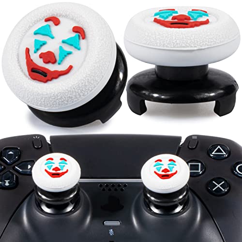 Playrealm FPS Thumbstick Extender & Texture Rubber Silicone Grip Cover 2 Sets for PS5 & PS4...