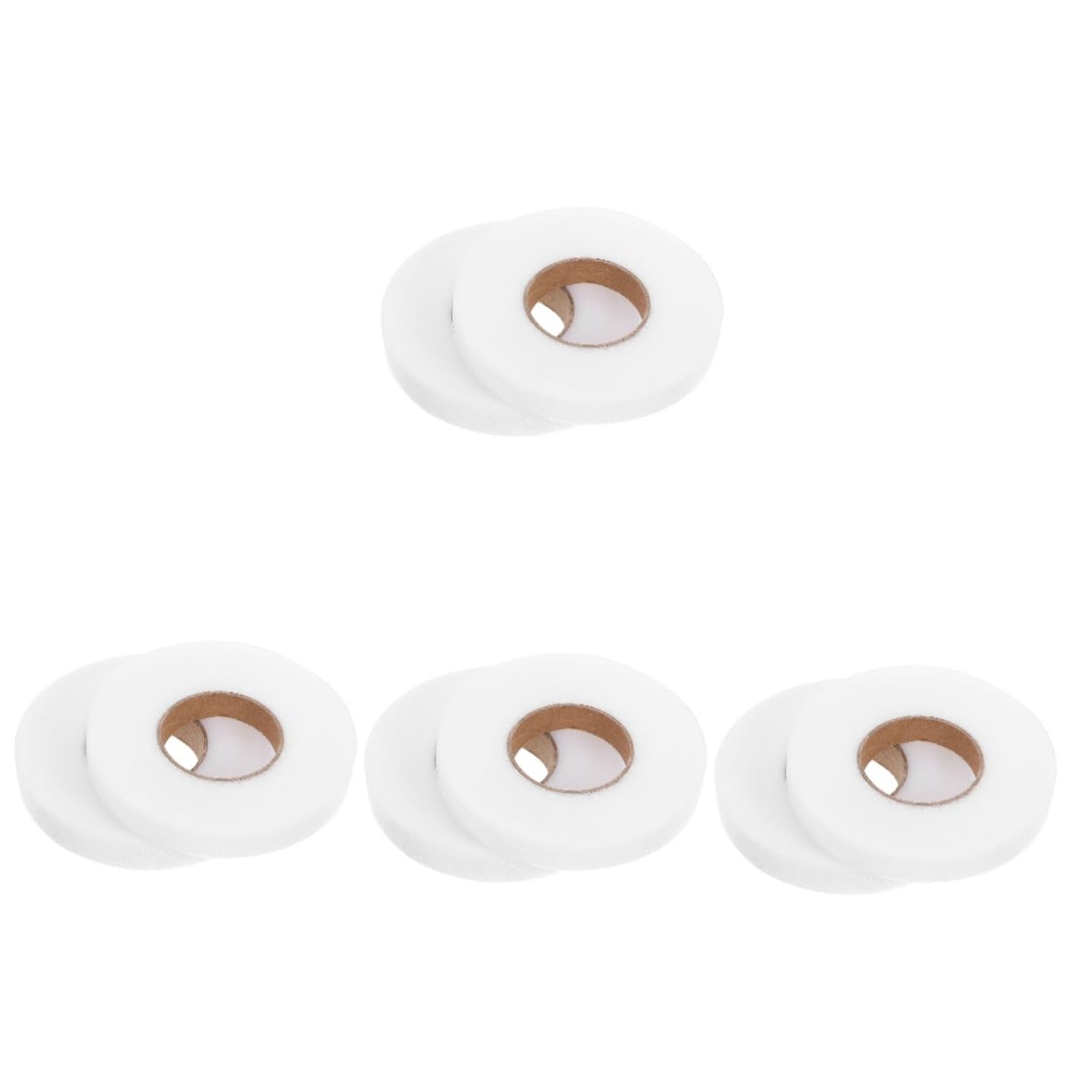 Lurrose 8rouleaux Bande Adhésive Double-face Pour Ourlets Tapes Thermocollants Blancs Pour Couture Et Décoration Accessoires De Vêtements