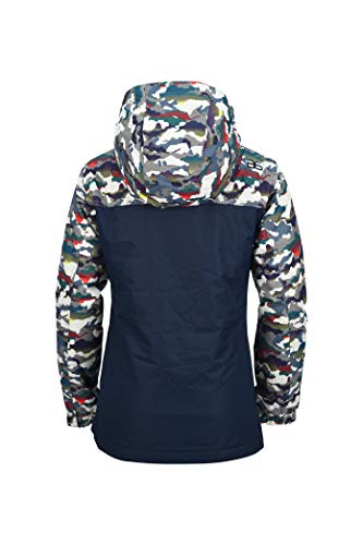 Arctix Boys Slalom Insulated Winter Jacket, White Multi Camo, Medium - Image 3