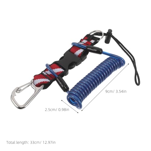 Corde de sécurité de plongée rétractable pour exploration sous-marine - 2