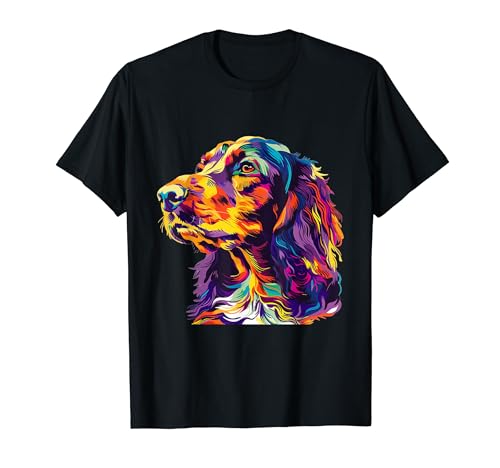 Irish Setter Pop Art - Gráfico de raza de perro Camiseta