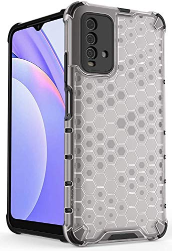 Image of Glasgow Back Case Cover Designed for Mi Redmi 9 Power - Transparent