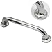 Produktbild Soldmore7 Haltegriff für Badewanne Duschen Rund Flansch Haltegriff Badezimmer Anti-Rutsch Hand Grip Wand montiert Edelstahl Sicherheit Trägerschiene Gerade Handläufe für WC-Dusche Badezimmer